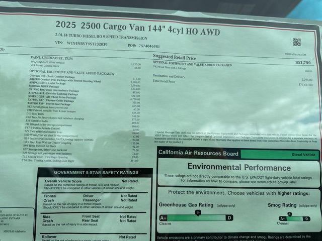 2025 Mercedes-Benz Sprinter Cargo Van Base - Photo 13