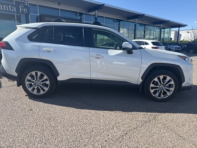 Used 2021 Toyota RAV4 XLE Premium with VIN JTMA1RFV1MD084420 for sale in Santa Fe, NM