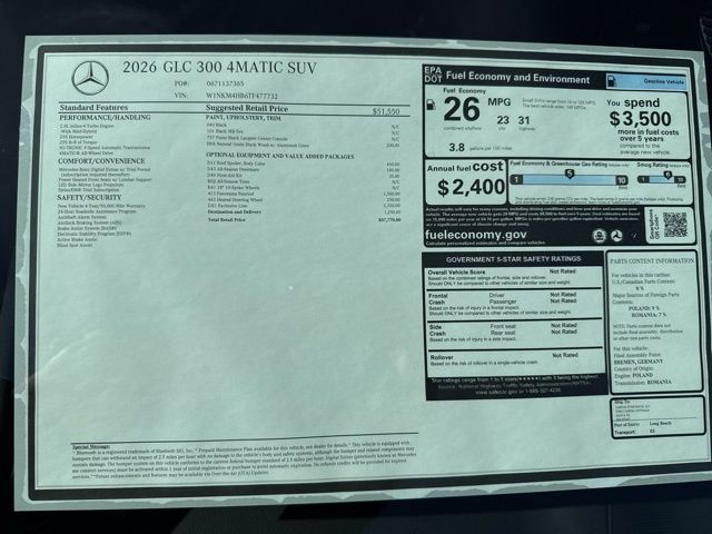 2026 Mercedes-Benz GLC Base - Photo 20