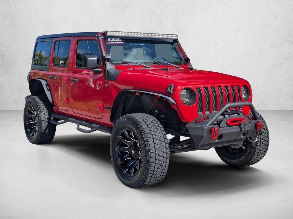Used 2018 Jeep Wrangler Unlimited Sport 4x4 SUV