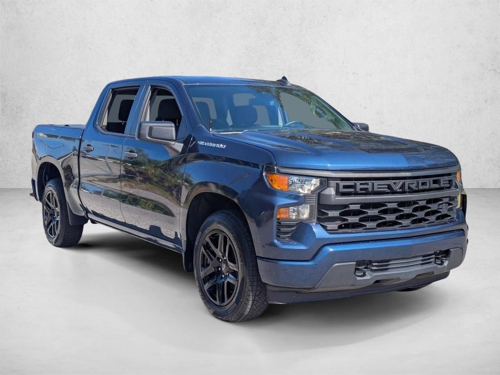 Used 2022 Chevrolet Silverado 1500 Custom Truck Crew Cab