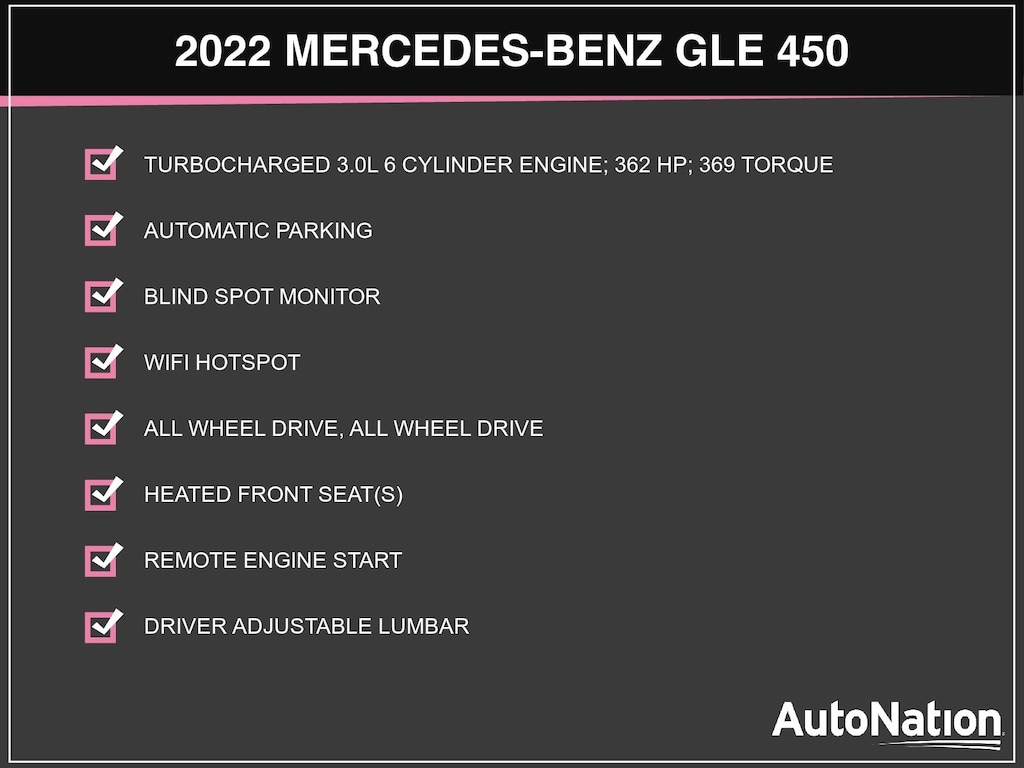 Used 2022 Mercedes-Benz GLE 4MATIC SUV