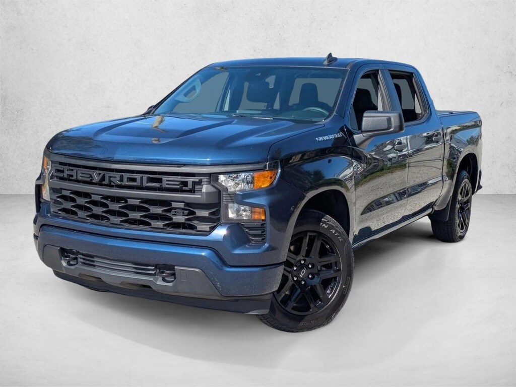 Used 2022 Chevrolet Silverado 1500 Custom Truck Crew Cab