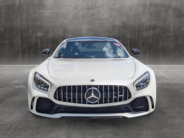 Certified 2018 Mercedes-Benz AMG GT Coupe R with VIN WDDYJ7KA3JA021229 for sale in Sarasota, FL