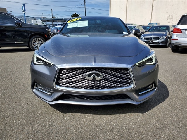 Used 2018 INFINITI Q60 Coupe RED SPORT with VIN JN1FV7EL2JM631305 for sale in Seattle, WA