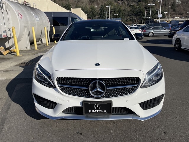 Used 2018 Mercedes-Benz C-Class Coupe AMG C43 with VIN WDDWJ6EB1JF653543 for sale in Seattle, WA