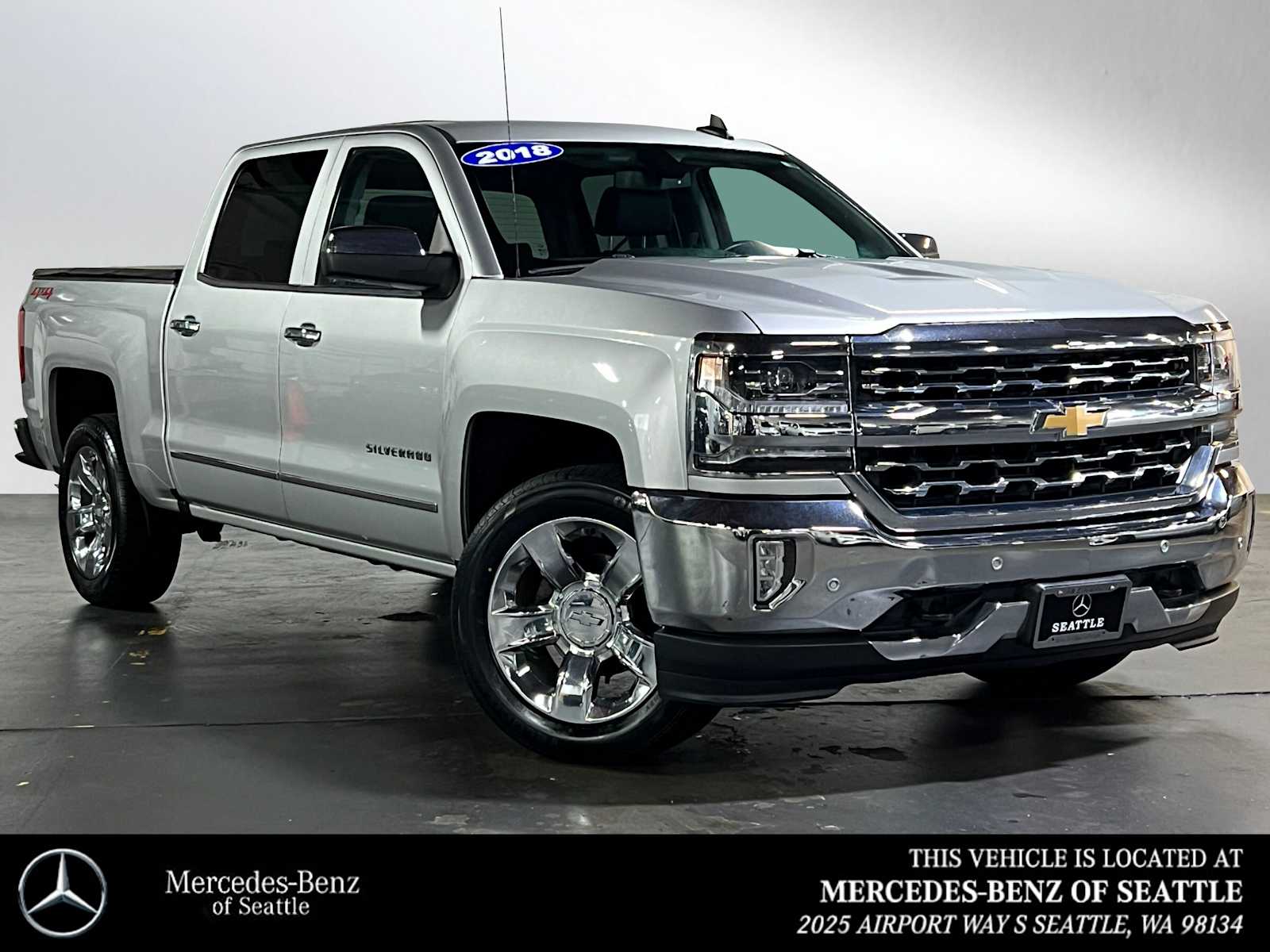 2018 Chevrolet Silverado 1500 LTZ 4WD Crew Cab 143.5