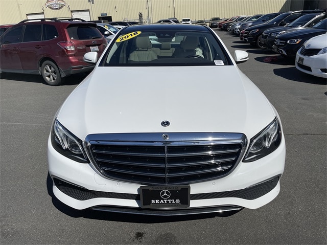 Used 2018 Mercedes-Benz E-Class E300 with VIN WDDZF4KB1JA359967 for sale in Seattle, WA