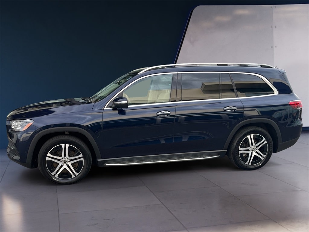Certified 2022 Mercedes-Benz GLS GLS450 with VIN 4JGFF5KE5NA801647 for sale in Shrewsbury, MA
