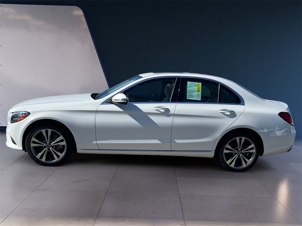Certified 2021 Mercedes-Benz C-Class Sedan C300 with VIN W1KWF8EB4MR644299 for sale in Shrewsbury, MA