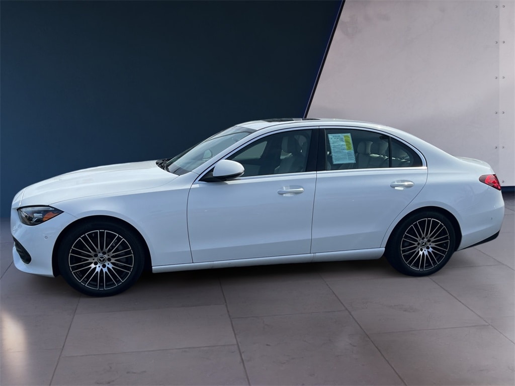 Certified 2024 Mercedes-Benz C-Class Sedan C 300 with VIN W1KAF4HB5RR214271 for sale in Shrewsbury, MA