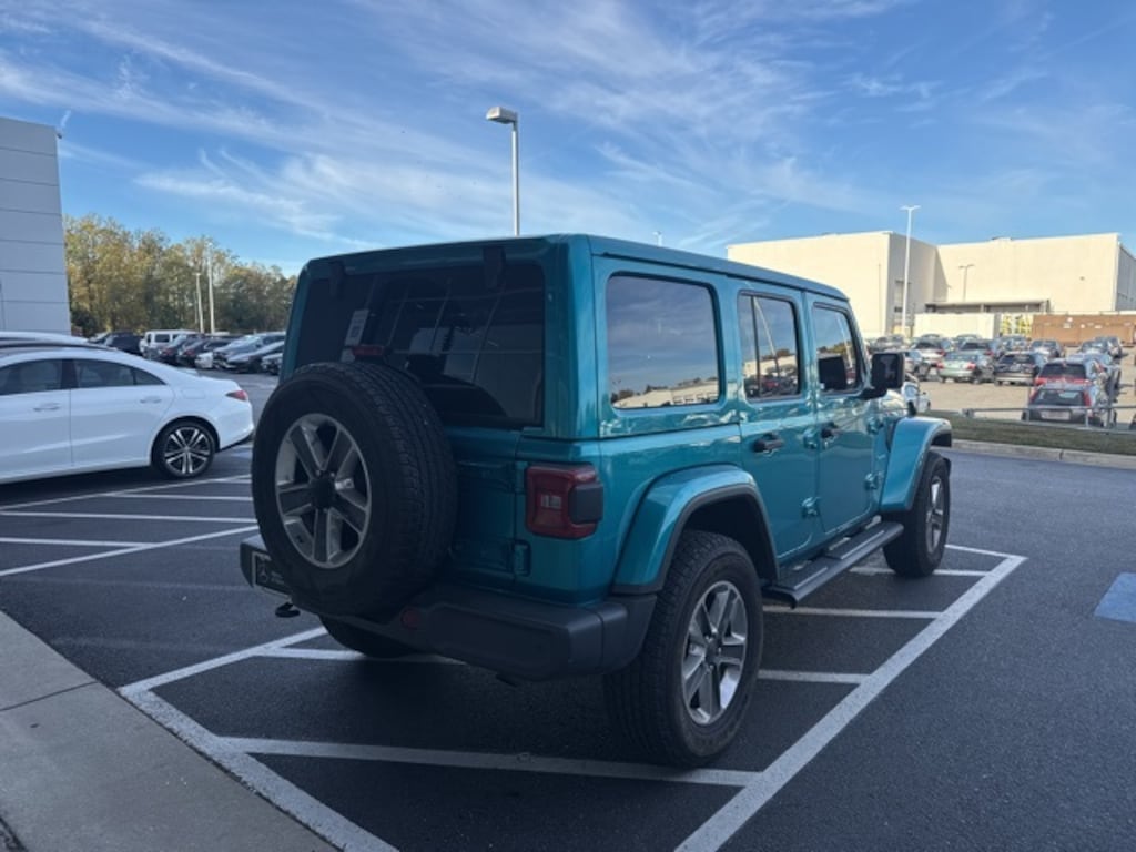 Used 2020 Jeep Wrangler Unlimited Sahara 4WD SUV