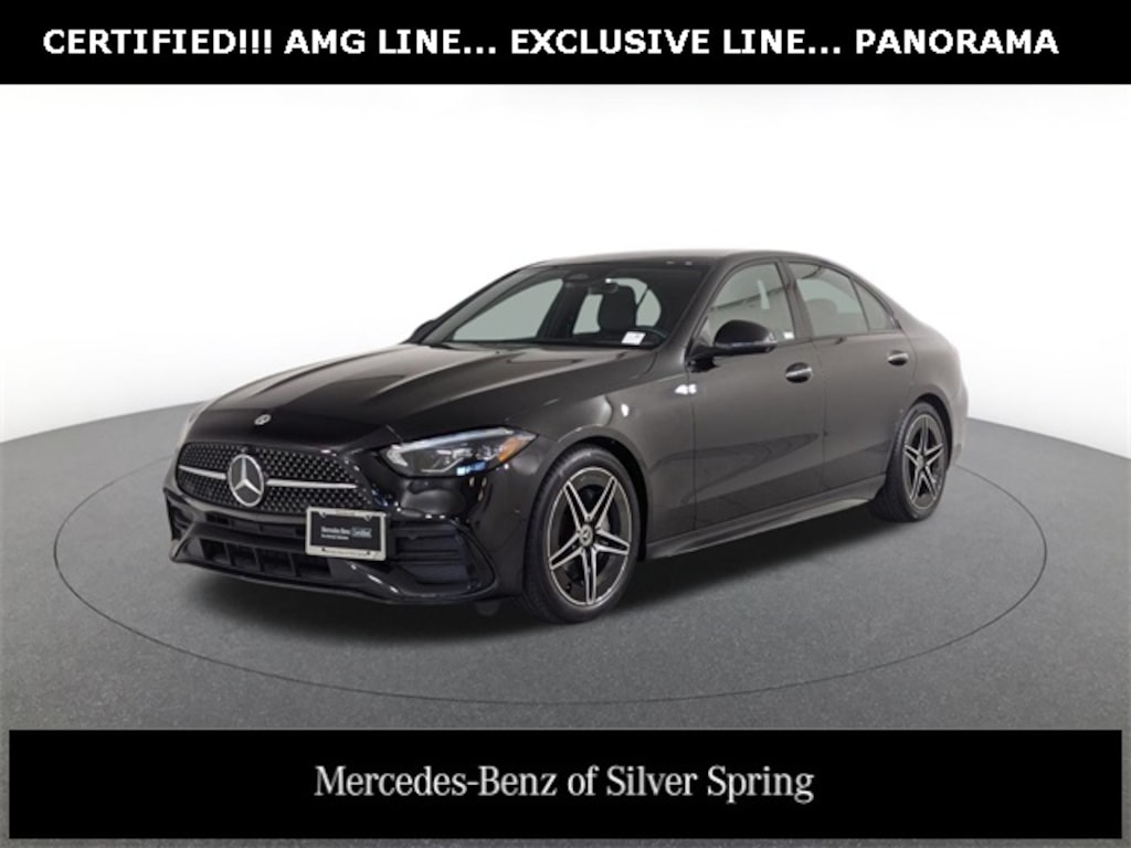 Certified 2022 Mercedes-Benz C 300 4MATIC Sedan