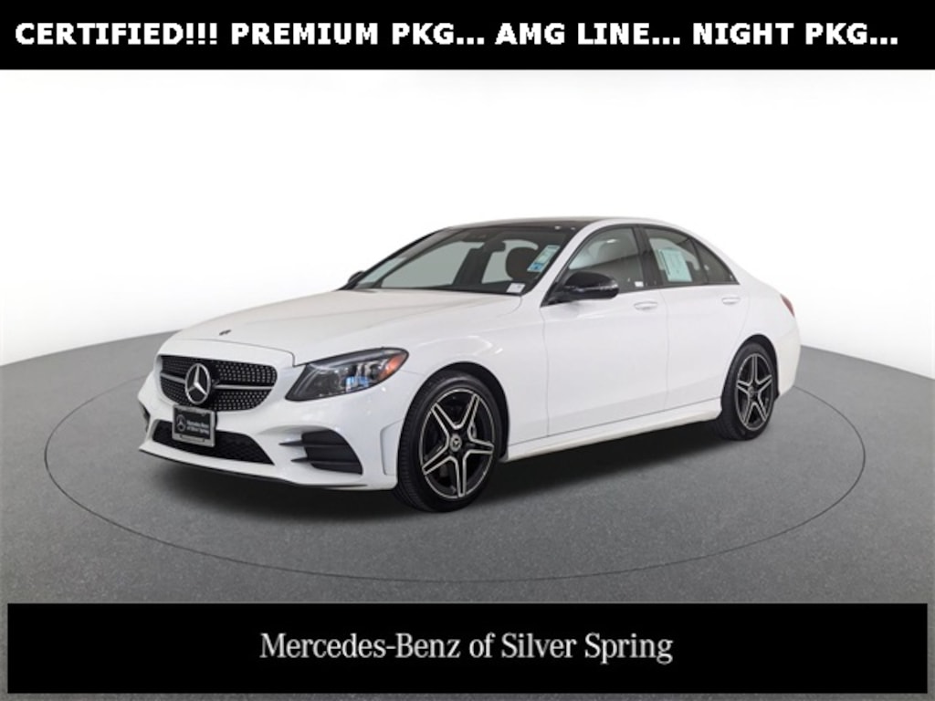 Certified 2021 Mercedes-Benz C 300 4MATIC Sedan