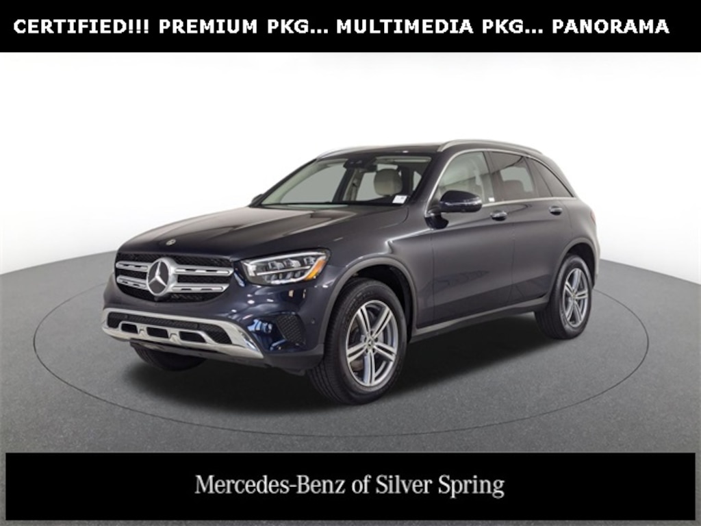 Certified 2022 Mercedes-Benz GLC 300 4MATIC SUV