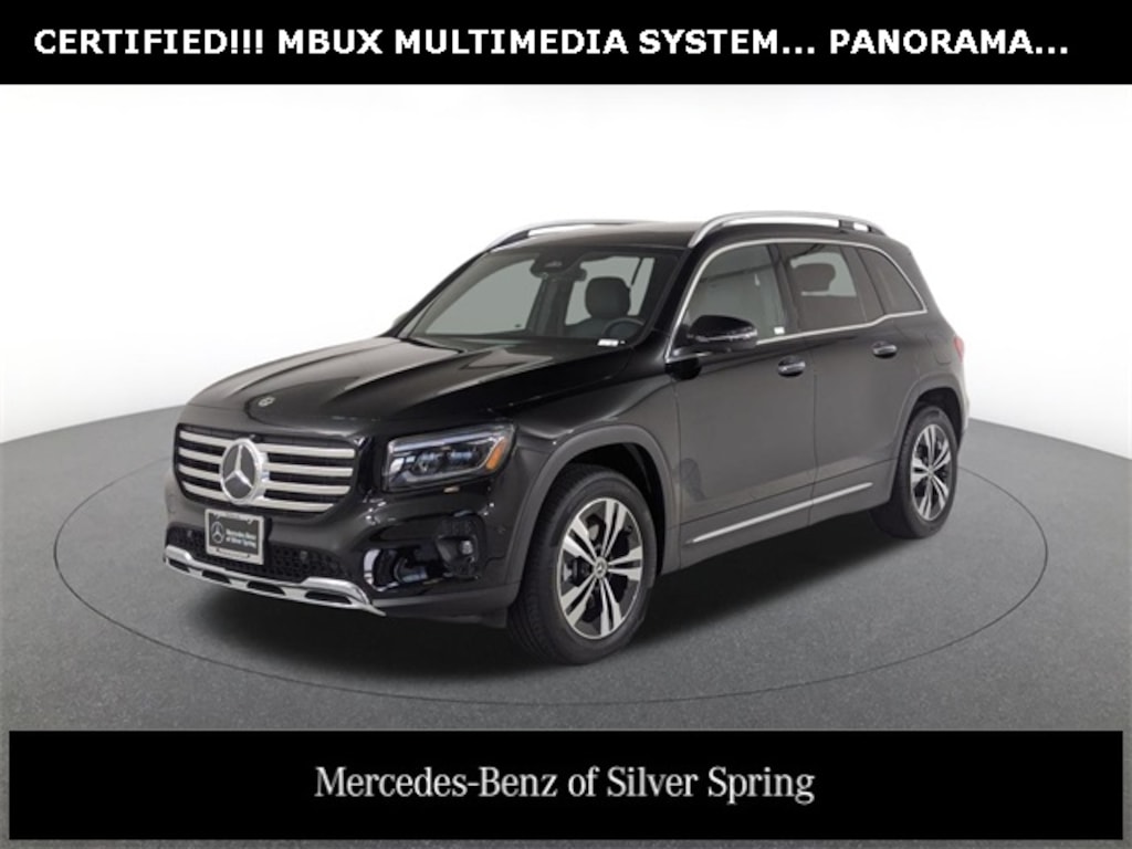 Certified 2025 Mercedes-Benz GLB 250 4MATIC SUV