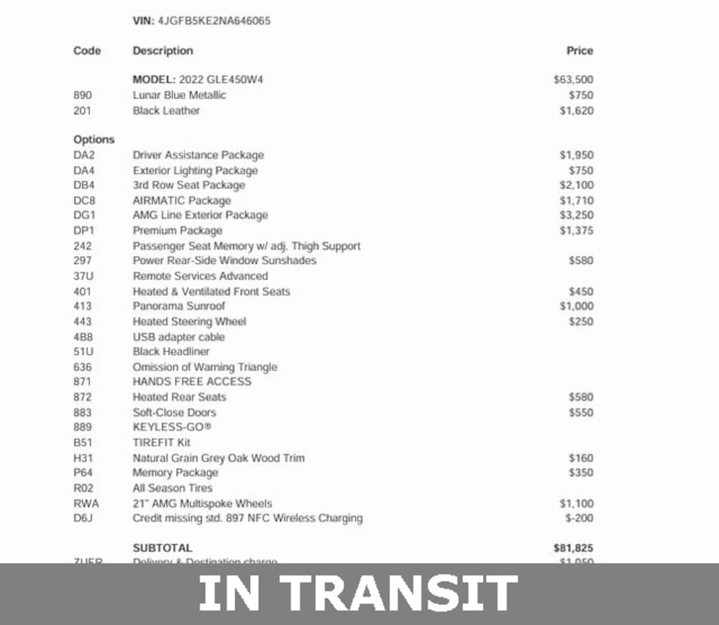 Certified 2022 Mercedes-Benz GLE 450 4MATIC SUV