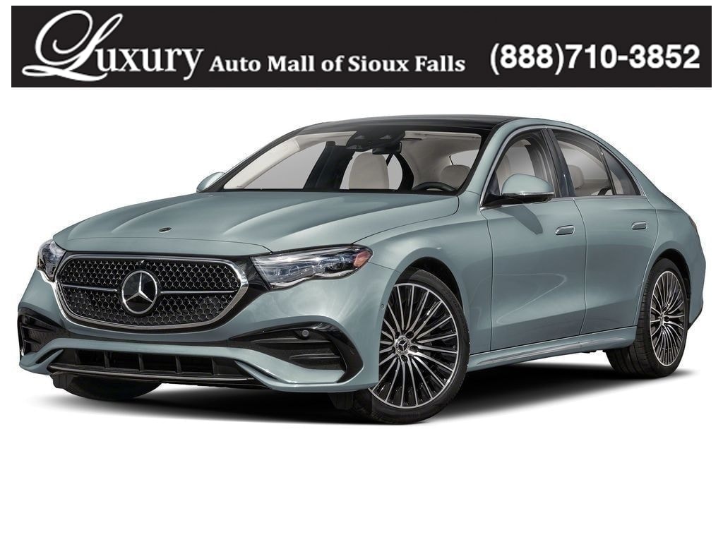 Silver 2026 Mercedes-Benz E-Class Sedan All-Wheel Drive 9-Speed Automatic