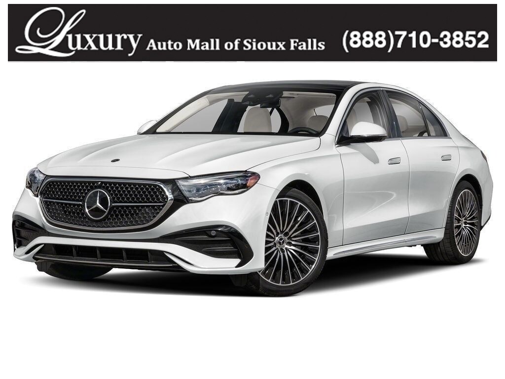 Polar White 2026 Mercedes-Benz E-Class E 350 4MATIC Sedan All-Wheel Drive 9-Speed Automatic