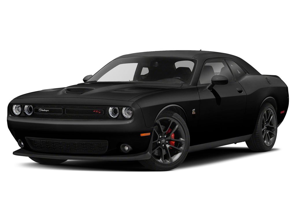 Pitch Black Clearcoat 2021 Dodge Challenger Coupe Rear-Wheel Drive 8-Speed Automatic