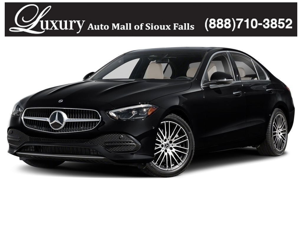 Black 2026 Mercedes-Benz C-Class Sedan All-Wheel Drive 9-Speed Automatic