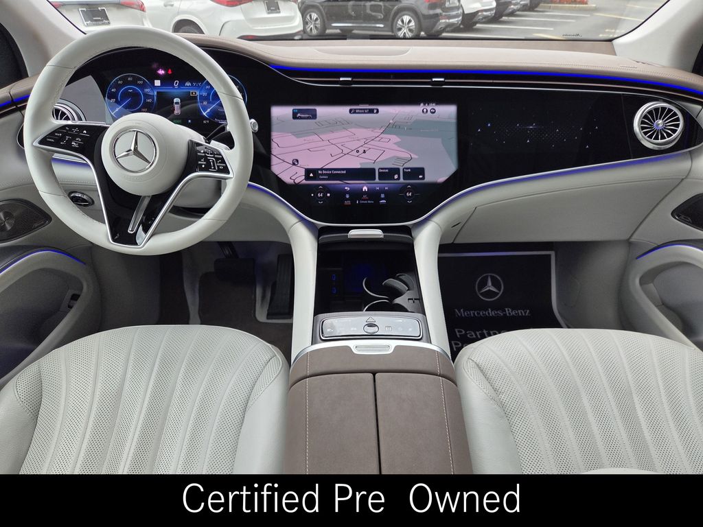 Certified 2023 Mercedes-Benz EQS SUV Base with VIN 4JGDM4EB3PA016572 for sale in Southampton, NY