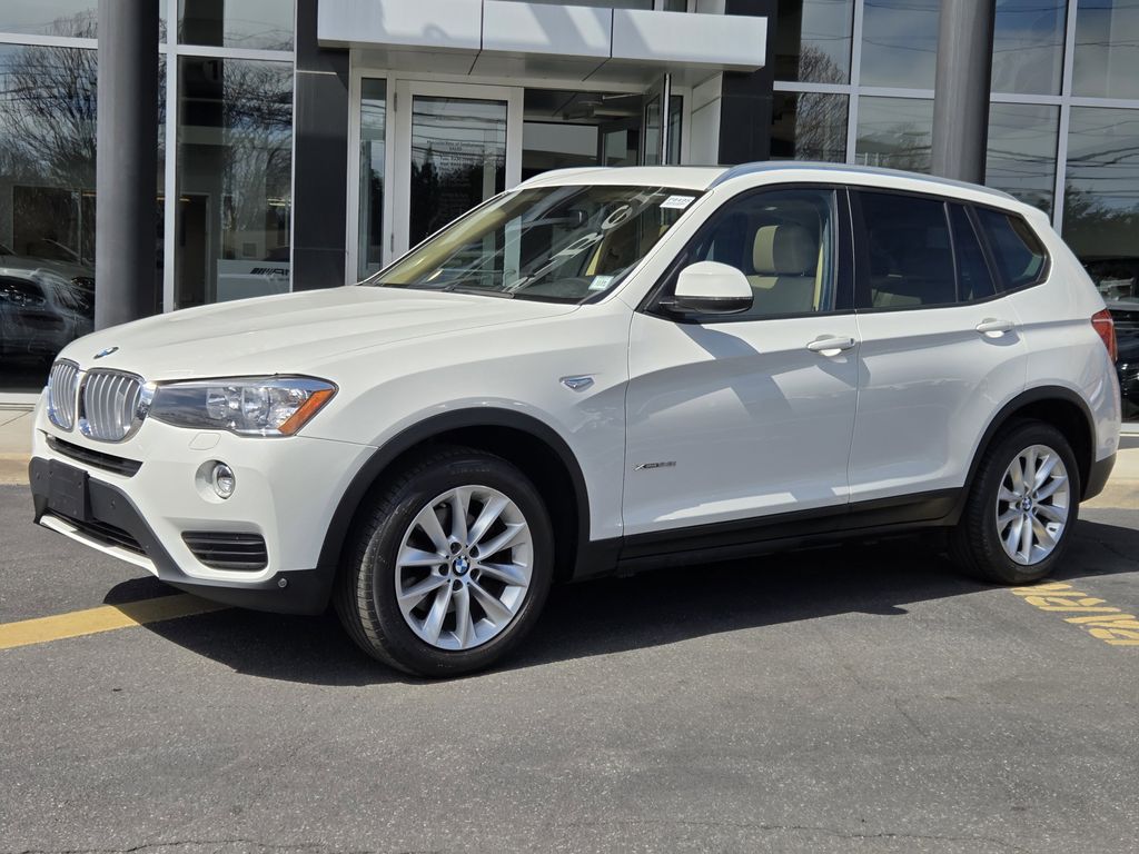 Used 2017 BMW X3 xDrive28i with VIN 5UXWX9C3XH0W78278 for sale in Southampton, NY