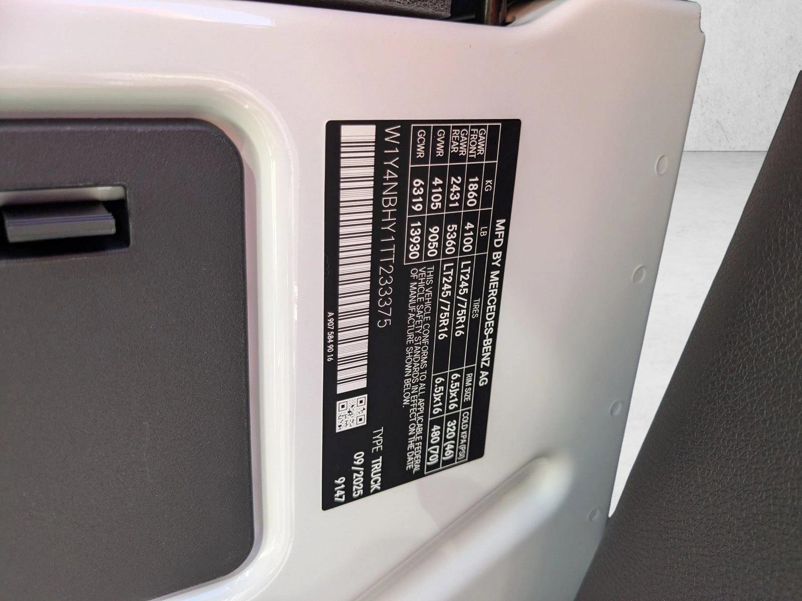 2026 Mercedes-Benz Sprinter Cargo Van Base - Photo 17