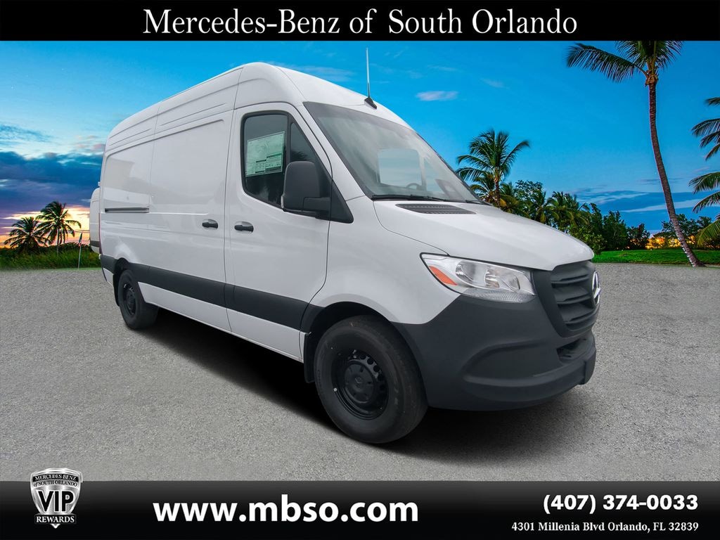 New 2025 Mercedes-Benz Sprinter 2500 Cargo 144 WB Cargo Van