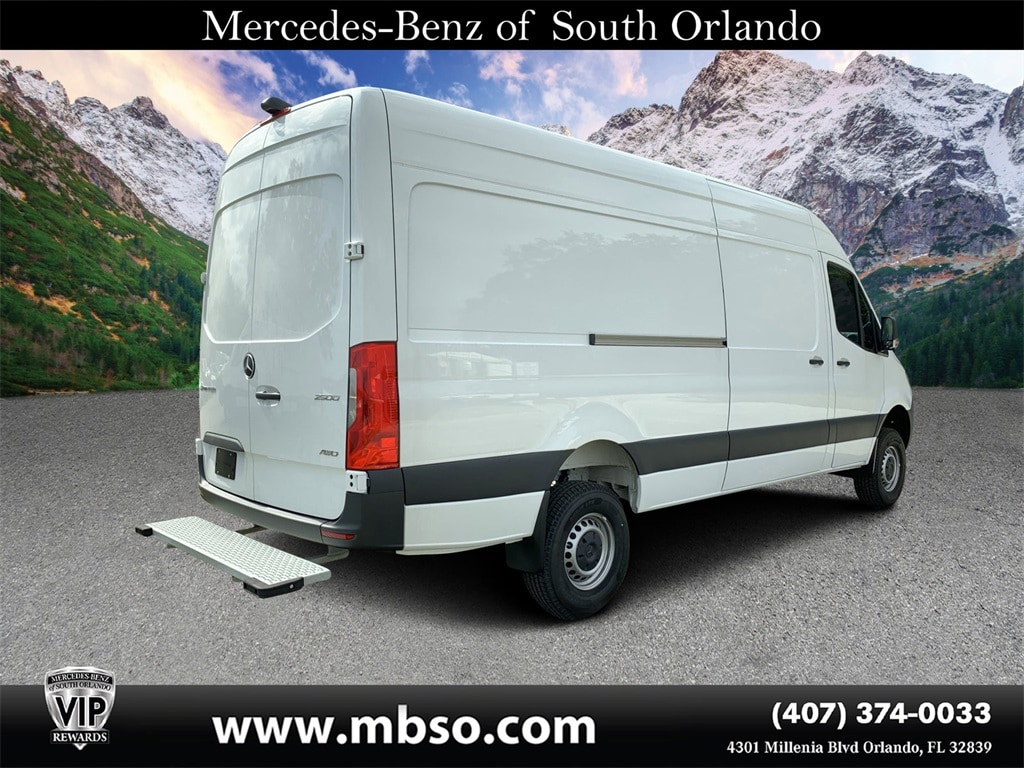 Certified 2023 Mercedes-Benz Sprinter Cargo Van Base with VIN W1Y4NCVY3PT128644 for sale in Orlando, FL