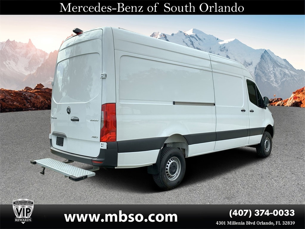 Used 2023 Mercedes-Benz Sprinter Cargo Van Base with VIN W1Y4NCVY9PT128566 for sale in Orlando, FL