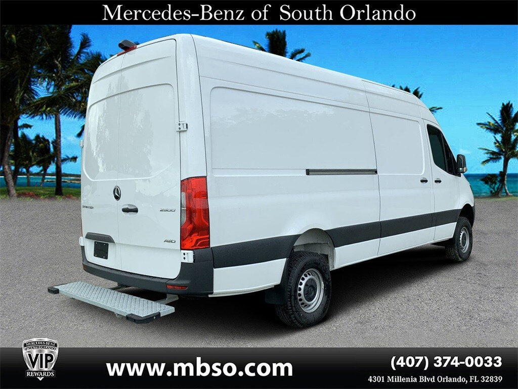 Certified 2023 Mercedes-Benz Sprinter Cargo Van Base with VIN W1Y4NCVY8PT129367 for sale in Orlando, FL