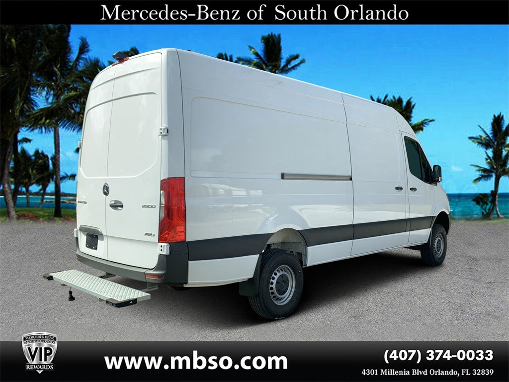 Certified 2023 Mercedes-Benz Sprinter Cargo Van Base with VIN W1Y4NCVY8PT128915 for sale in Orlando, FL