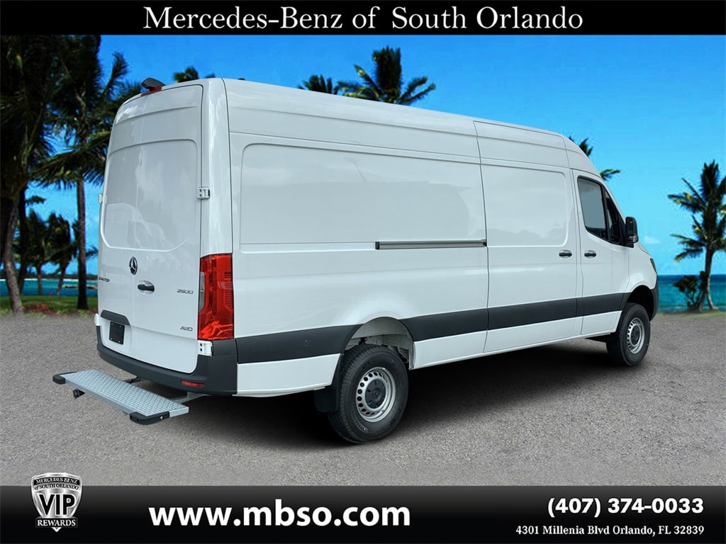 Certified 2023 Mercedes-Benz Sprinter Cargo Van Base with VIN W1Y4NCVYXPT128852 for sale in Orlando, FL