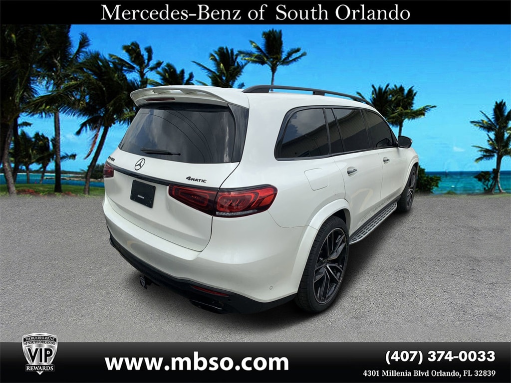 Used 2022 Mercedes-Benz GLS GLS450 with VIN 4JGFF5KE6NA773583 for sale in Orlando, FL