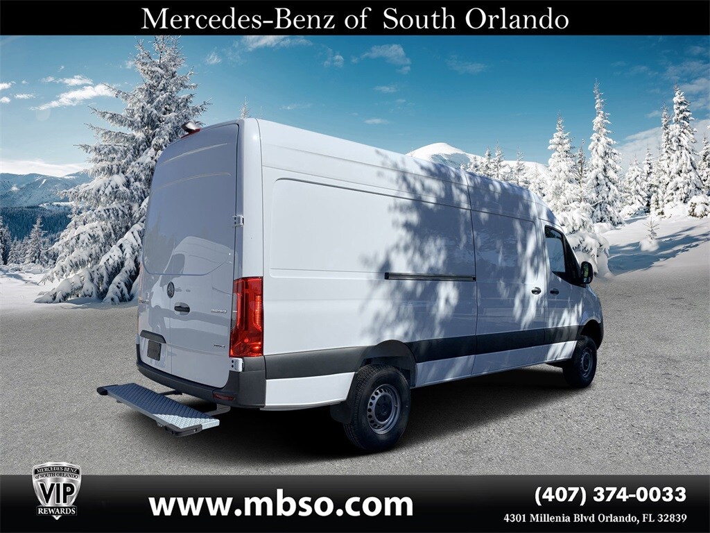 Certified 2023 Mercedes-Benz Sprinter Cargo Van Base with VIN W1Y4NCVY6PT129190 for sale in Orlando, FL