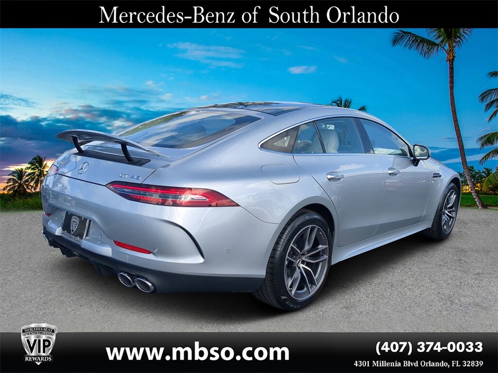 Used 2024 Mercedes-Benz AMG GT 4-Door Coupe 43 with VIN W1K7X5KB2RV000528 for sale in Orlando, FL