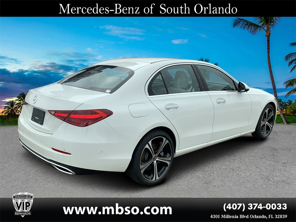 Certified 2024 Mercedes-Benz C-Class Sedan C 300 with VIN W1KAF4GB2RR172417 for sale in Orlando, FL