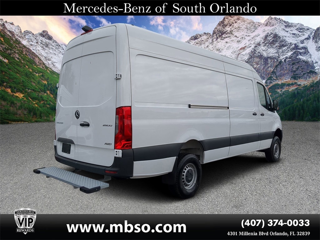 Certified 2023 Mercedes-Benz Sprinter Cargo Van Base with VIN W1Y4NCVY7PT128646 for sale in Orlando, FL