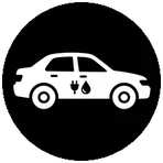 Hybrid vehicle icon