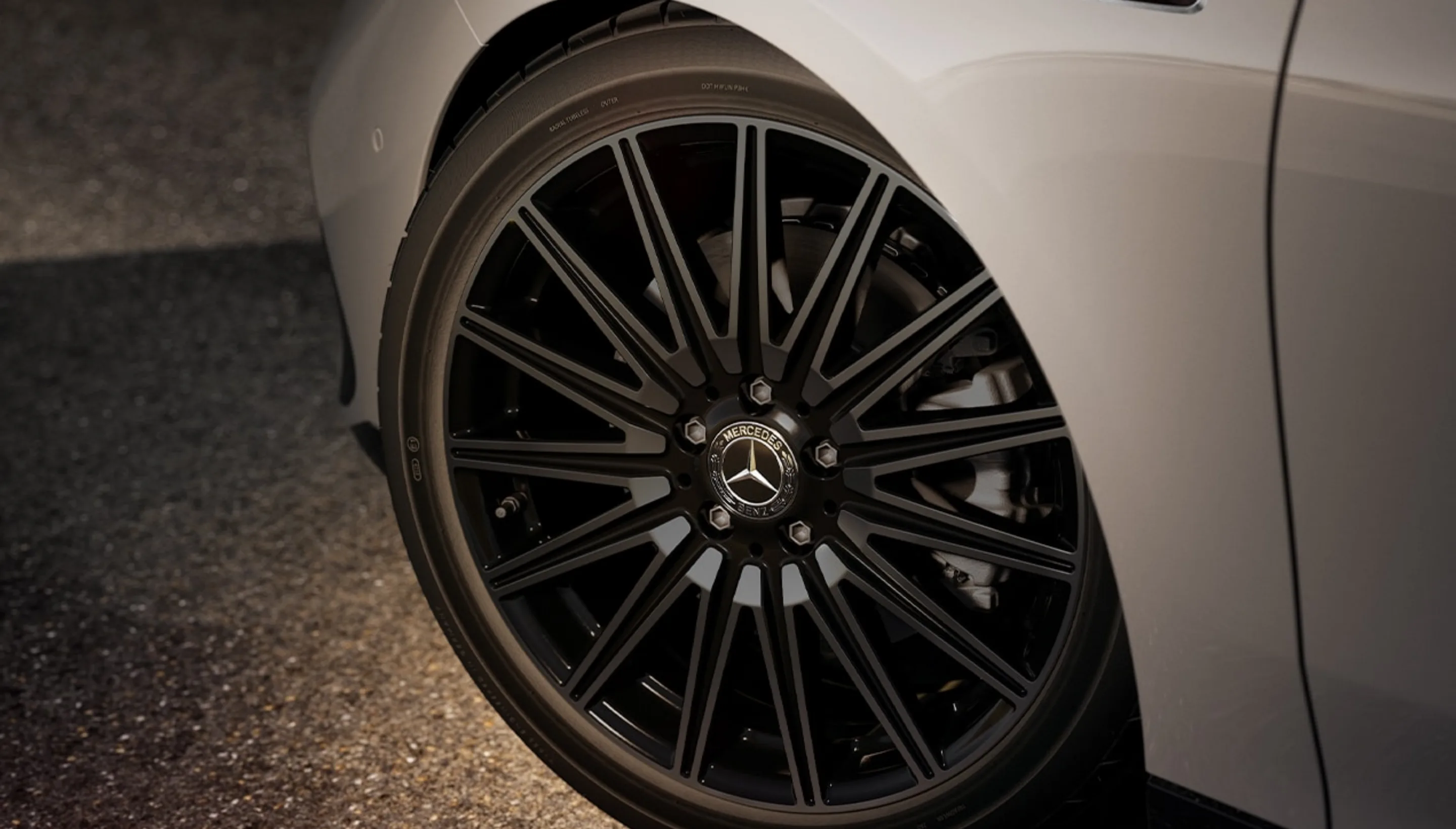View of the 2027 Mercedes-Benz CLA Sedan Tire