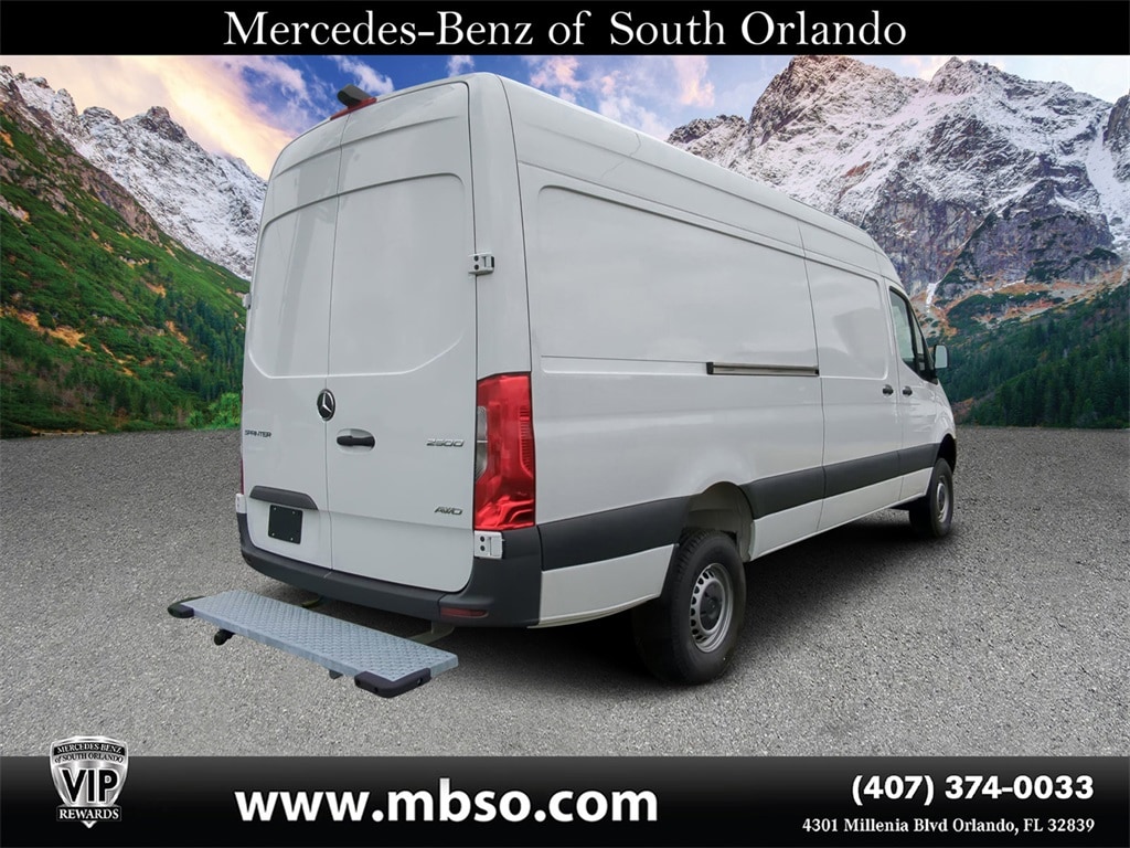 Certified 2023 Mercedes-Benz Sprinter Cargo Van Base with VIN W1Y4NCVY3PT128157 for sale in Orlando, FL