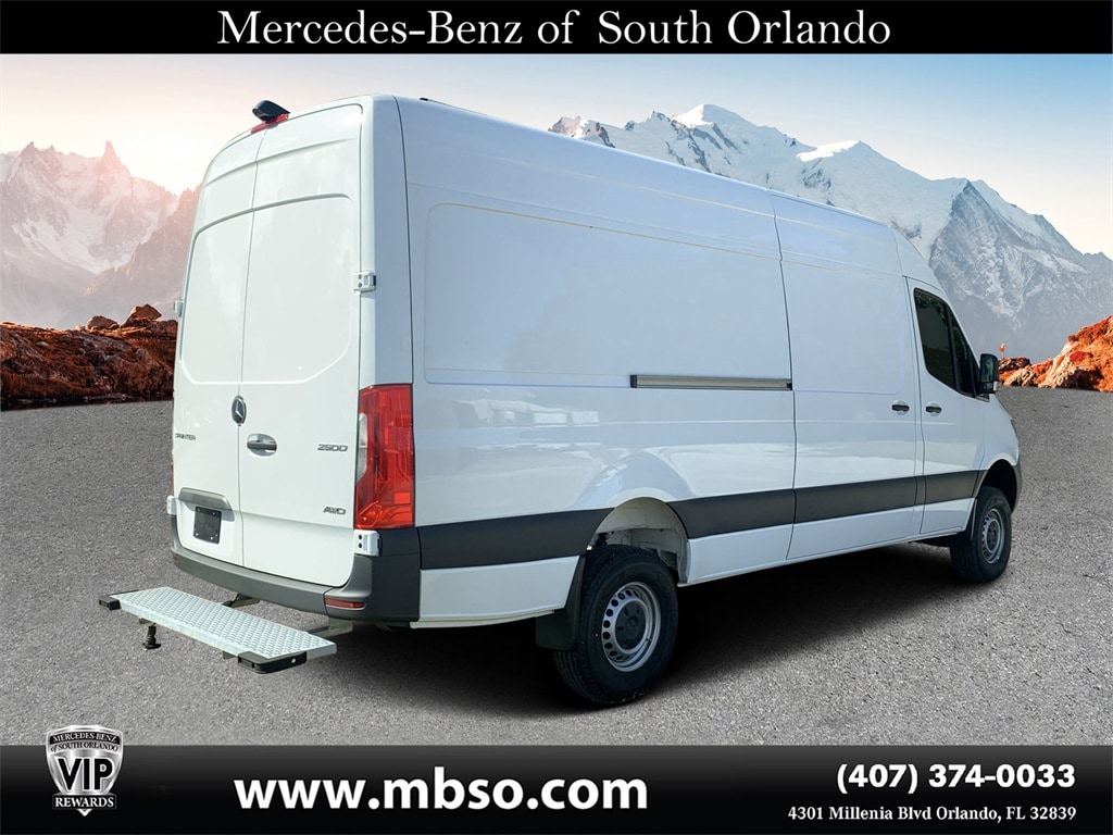 Certified 2023 Mercedes-Benz Sprinter Cargo Van Base with VIN W1Y4NCVY7PT128145 for sale in Orlando, FL