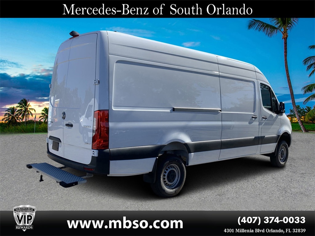 Certified 2023 Mercedes-Benz Sprinter Cargo Van Base with VIN W1Y4NCVY5PT129181 for sale in Orlando, FL