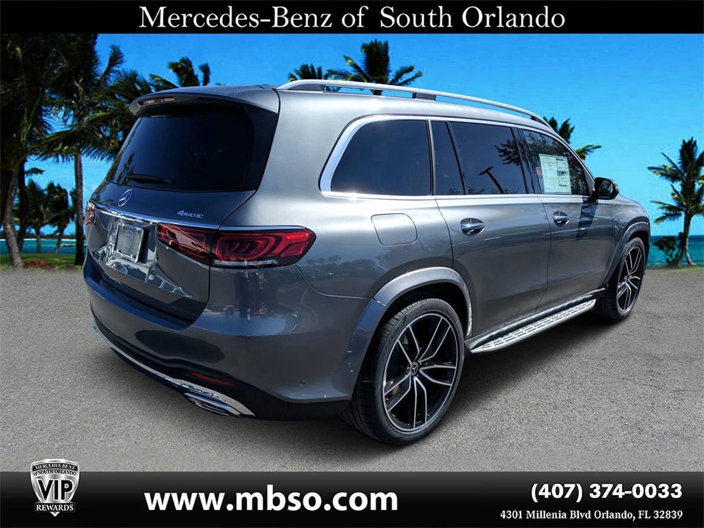 Used 2021 Mercedes-Benz GLS GLS580 with VIN 4JGFF8GE7MA410993 for sale in Orlando, FL