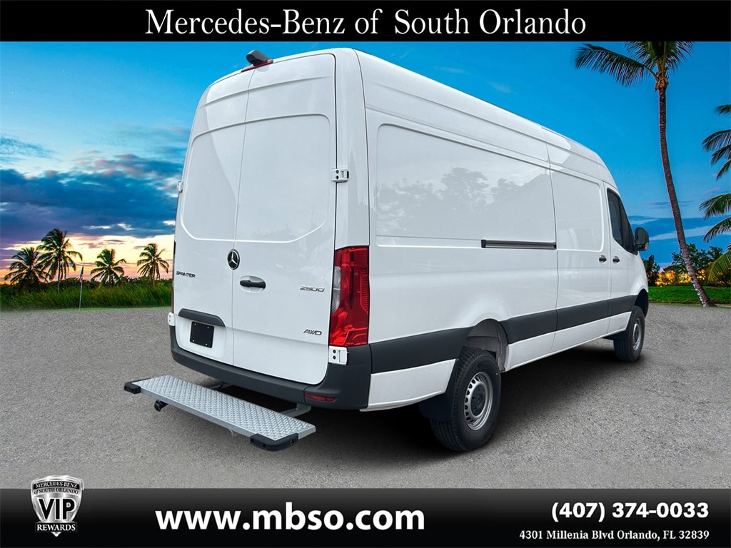 Certified 2023 Mercedes-Benz Sprinter Cargo Van Base with VIN W1Y4NCVYXPT128401 for sale in Orlando, FL