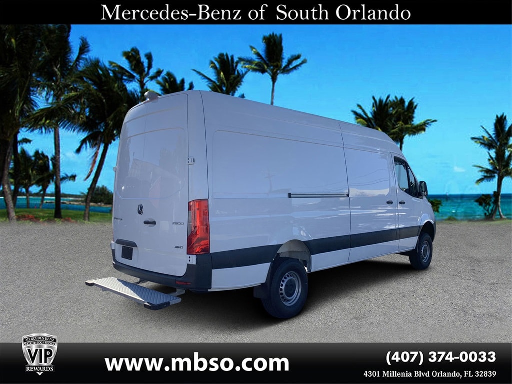 Certified 2023 Mercedes-Benz Sprinter Cargo Van Base with VIN W1Y4NCVY3PT129499 for sale in Orlando, FL