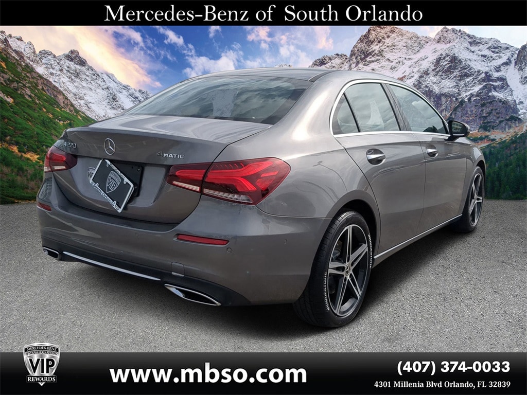 Certified 2020 Mercedes-Benz A-Class A220 with VIN W1K3G4FB0LW047433 for sale in Orlando, FL