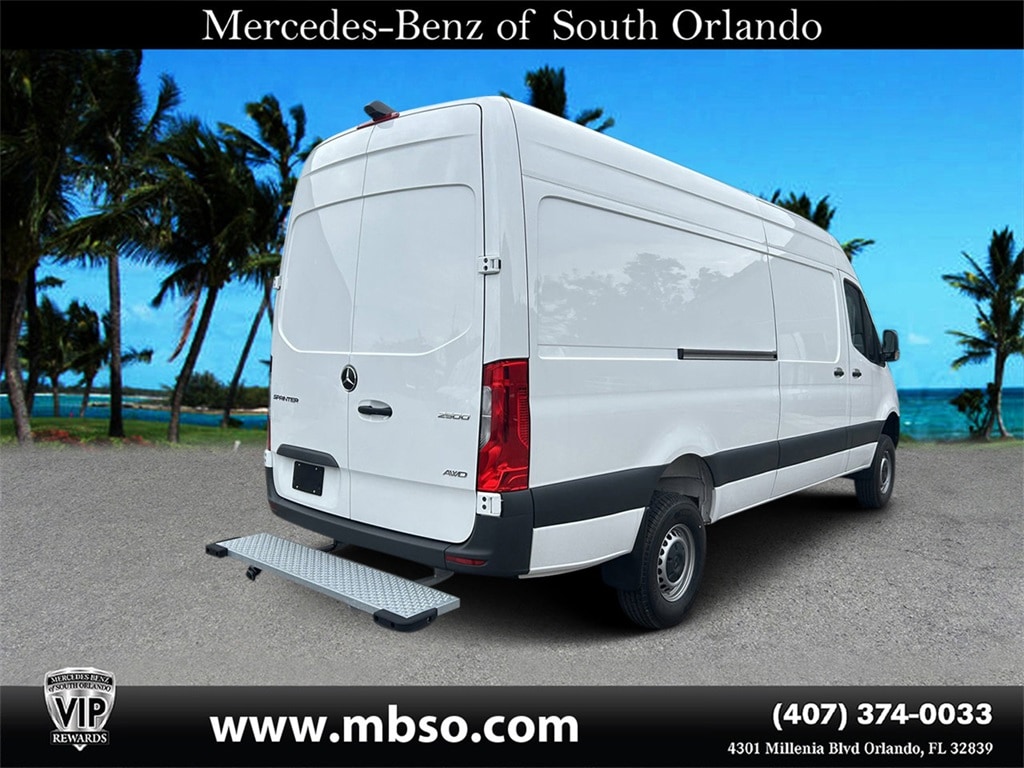 Certified 2023 Mercedes-Benz Sprinter Cargo Van Base with VIN W1Y4NCVYXPT129158 for sale in Orlando, FL