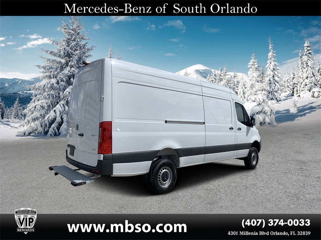 Used 2023 Mercedes-Benz Sprinter Cargo Van Base with VIN W1Y4NCVY5PT128841 for sale in Orlando, FL